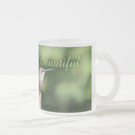 Hummingvogel Mattglastasse (Rechts)