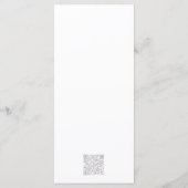 Hummingvogel Menükarte (Rückseite)