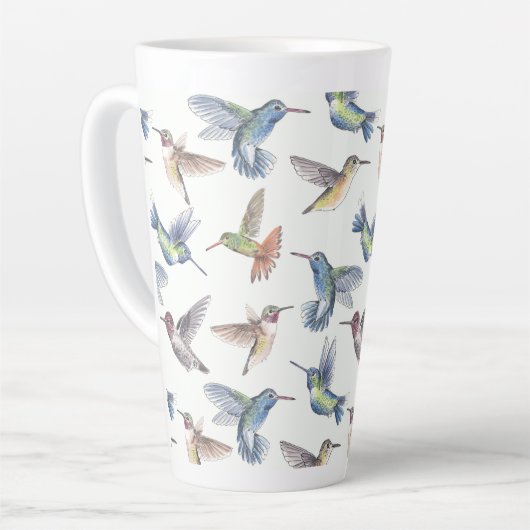 Hummingvögel Milchtasse (Linke Ecke)
