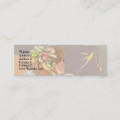 Hummingvogel Mini Visitenkarte (Vorderseite)