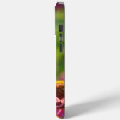 Hummingvogel mit Zinnnia-Blume Case-Mate iPhone Hülle (Rückseite / Links)