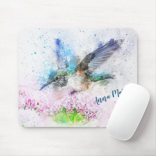 Hummingvogel Mousepad (Mit Mouse)