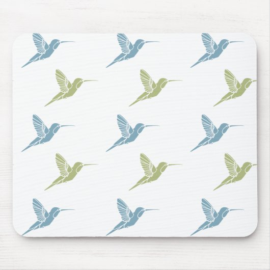Hummingvögel Mousepad (Vorne)