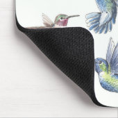 Hummingvögel Mousepad (Ecke)