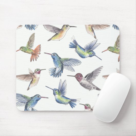 Hummingvögel Mousepad (Mit Mouse)