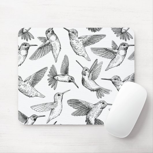 Hummingvögel Mousepad (Mit Mouse)