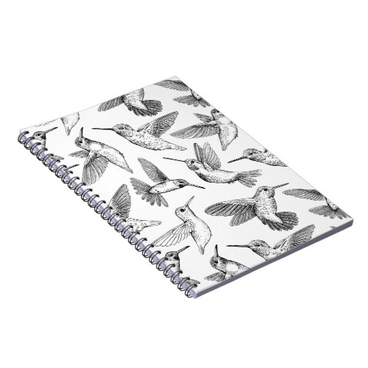 Hummingvögel Notizblock (Rechte Seite)