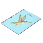 Hummingvogel Notizblock (Linke Seite)