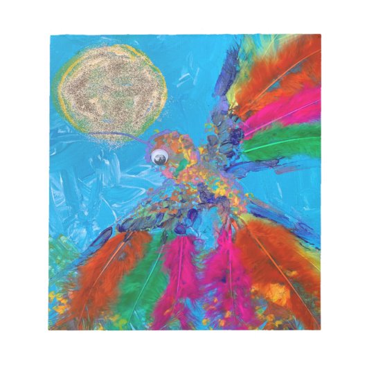 Hummingvogel Notizblock (Vorderseite)