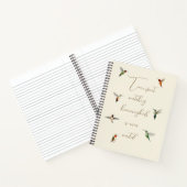 Hummingvogel Notizblock (Innenseite)