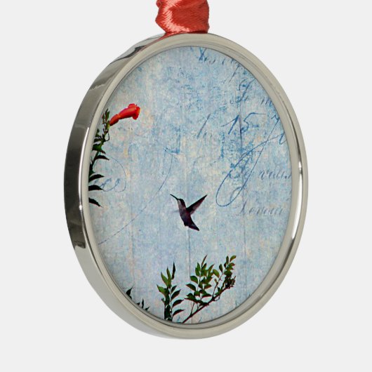 Hummingvogel Ornament Aus Metall (Rechts)