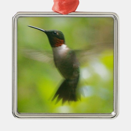 Hummingvogel Ornament Aus Metall (Vorne)