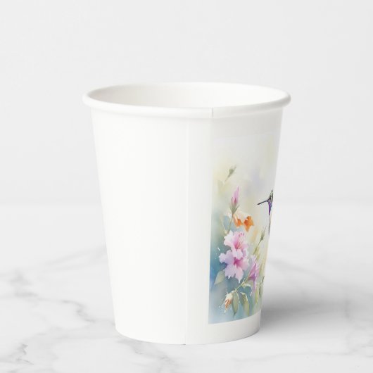 Hummingvogel Pappbecher (Rechts)