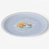 Hummingvögel Pappteller (Schrägansicht)