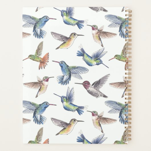 Hummingvögel Planer (Rückseite)