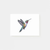 Hummingvogel Post-it Klebezettel (Vorderseite)