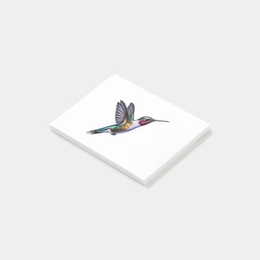 Hummingvogel Post-it Klebezettel (angewinkelt)
