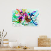 Hummingvogel Poster (Küche)