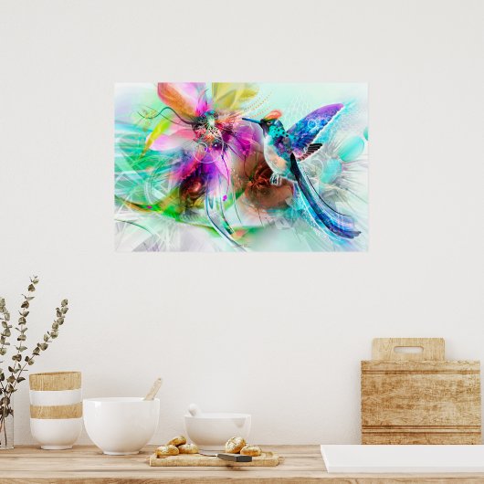 Hummingvogel Poster (Küche)