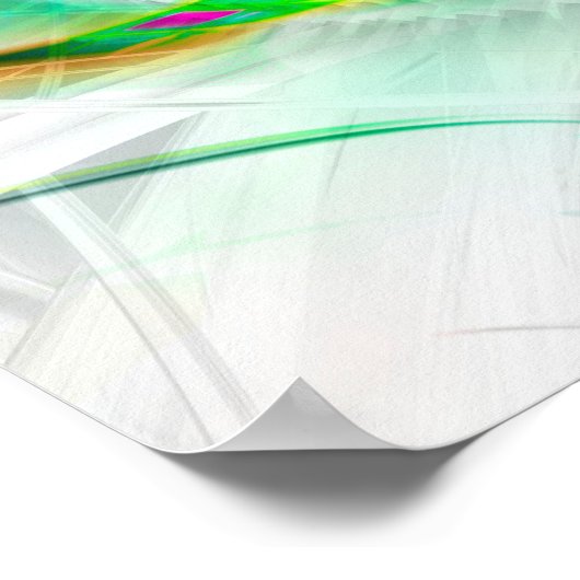 Hummingvogel Poster (Ecke)