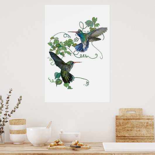 Hummingvogel Poster (Küche)