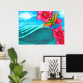 Hummingvogel Poster (Heimbüro)