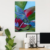 Hummingvogel Poster (Heimbüro)