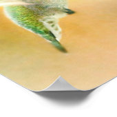 Hummingvogel Poster (Ecke)