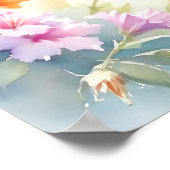 Hummingvogel Poster (Ecke)