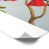 Hummingvogel Poster (Ecke)