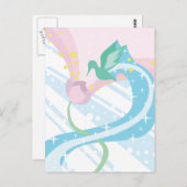 Hummingvogel Postkarte (Vorne/Hinten)