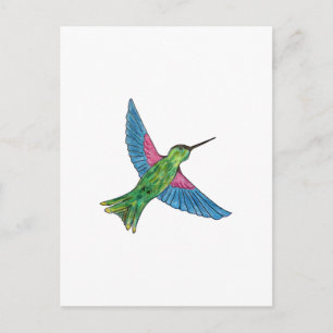 Hummingvogel Postkarte