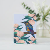 Hummingvogel Postkarte (Stehend Vorderseite)