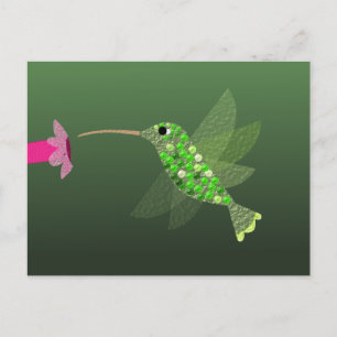 Hummingvogel Postkarte