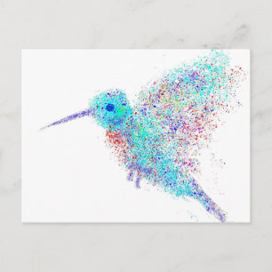 Hummingvogel Postkarte
