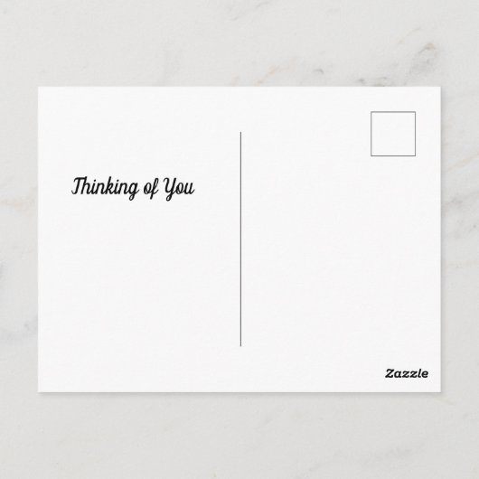 Hummingvogel Postkarte (Rückseite)