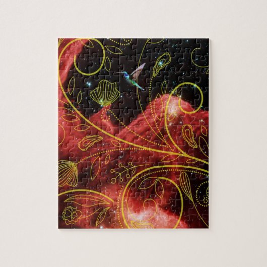 Hummingvogel Puzzle (Vertikal)