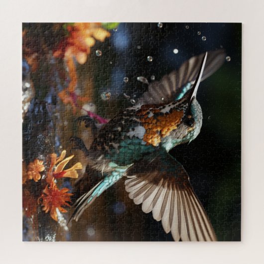 Hummingvogel Puzzle (Horizontal)