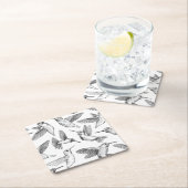 Hummingvögel Rechteckiger Pappuntersetzer (Vor Ort)