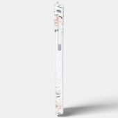 Hummingvogel, Rosen mit rosa Rosen, Grünflächen Case-Mate iPhone Hülle (Rückseite / Links)