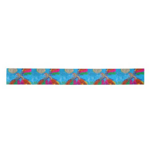 Hummingvogel Satinband (Vorderseite)