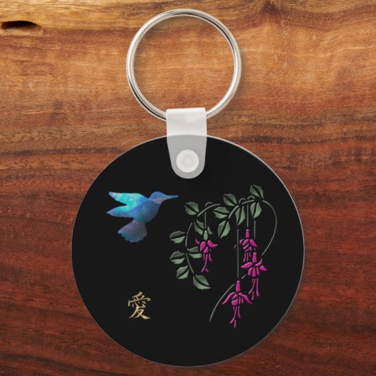 Hummingvogel Schlüsselanhänger (Vorderseite)