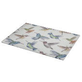 Hummingvögel Schneidebrett (Ecke)