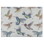 Hummingvögel Schneidebrett (Vorderseite)