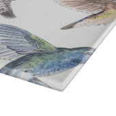 Hummingvögel Schneidebrett (Ecke)