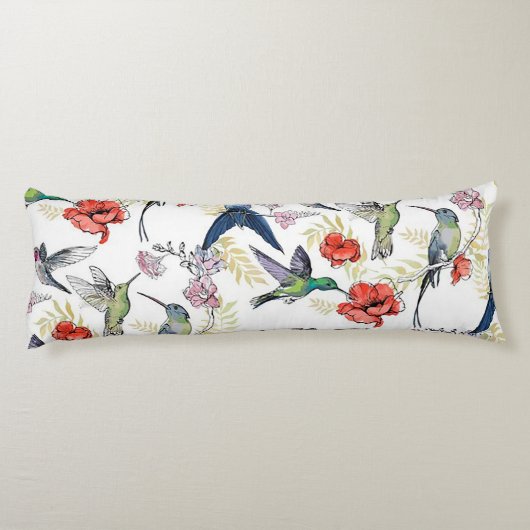 Hummingvögel Seitenschläferkissen (Rückseite)