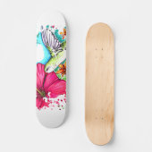 Hummingvogel Skateboard (Vorderseite)