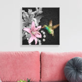 Hummingvogel-Song Leinwanddruck (Insitu (Wohnzimmer))