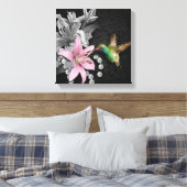 Hummingvogel-Song Leinwanddruck (Insitu (Schlafzimmer))