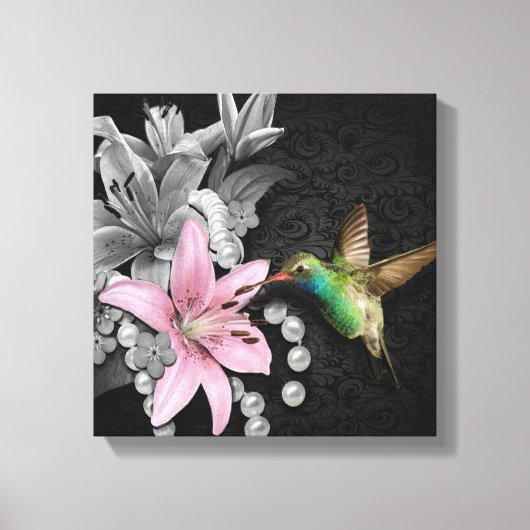 Hummingvogel-Song Leinwanddruck (Vorderseite)